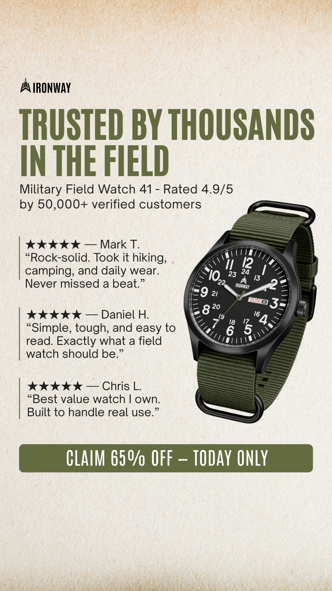 Ironway Facebook ad