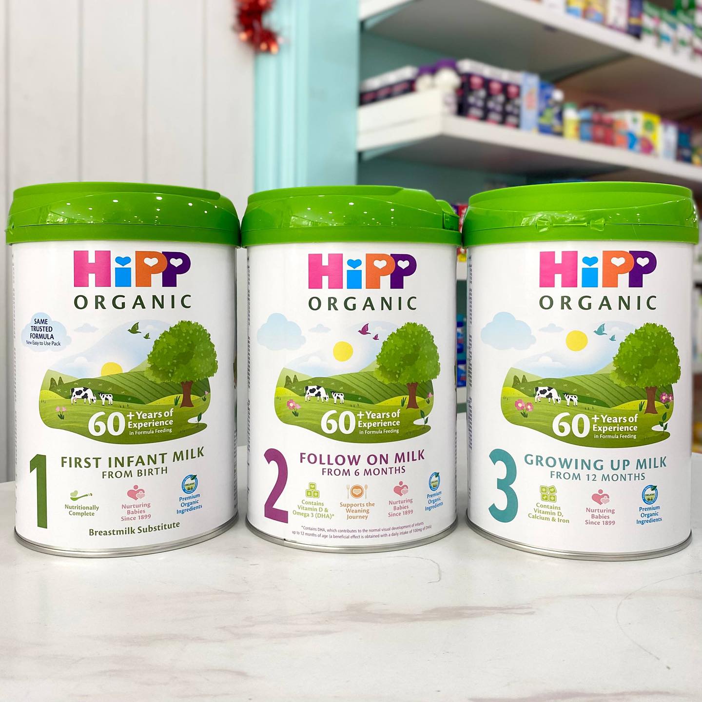 Baby Village Facebook ad: ទឹកដោះគោល្បីៗ Aptamil, Kendamil, HiPP Enfamil Wakodo Bubs…