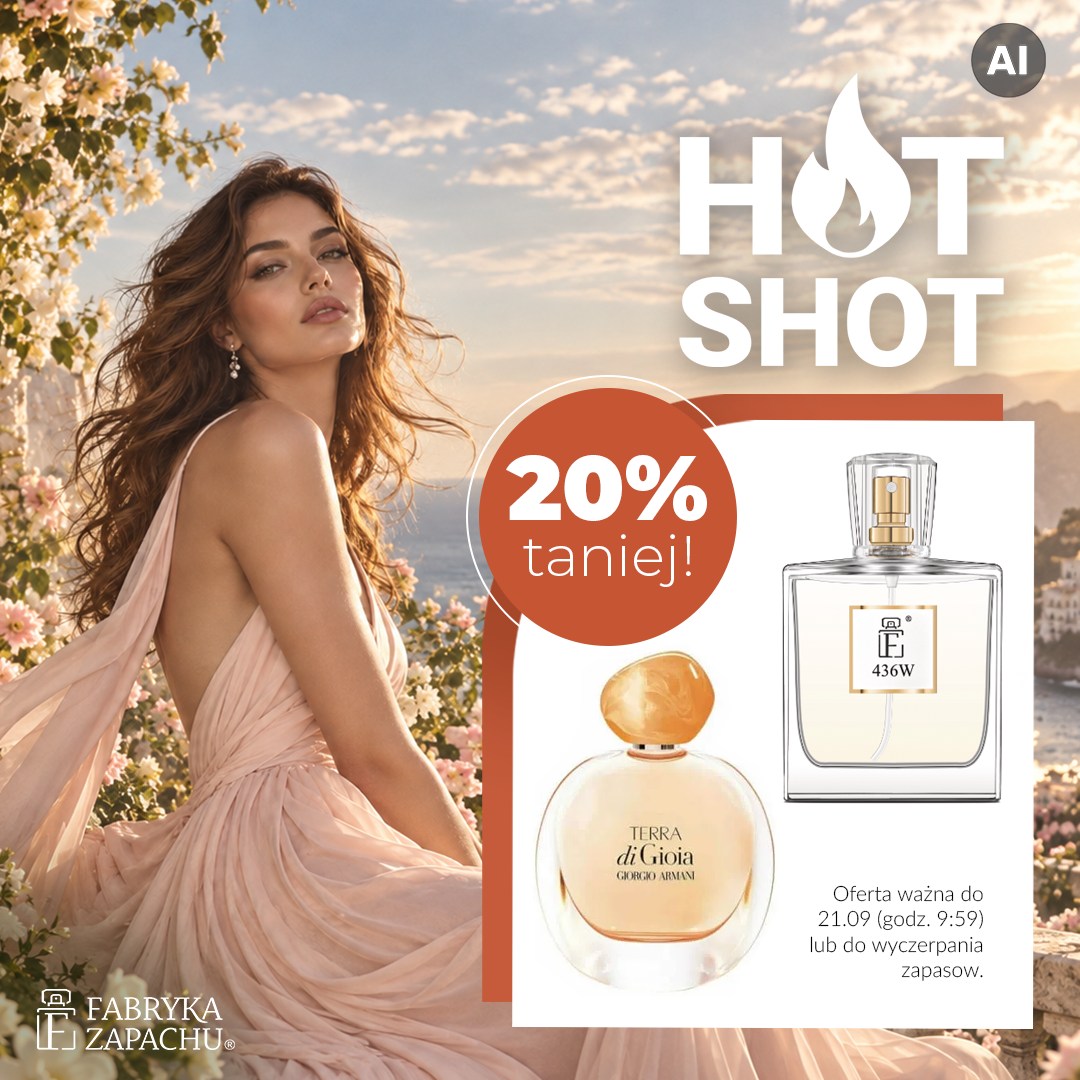 Fabryka Zapachu - perfumy lane Facebook ad: 436W Zamiennik | Odpowiednik Giorgio Armani Terra Di Gioia