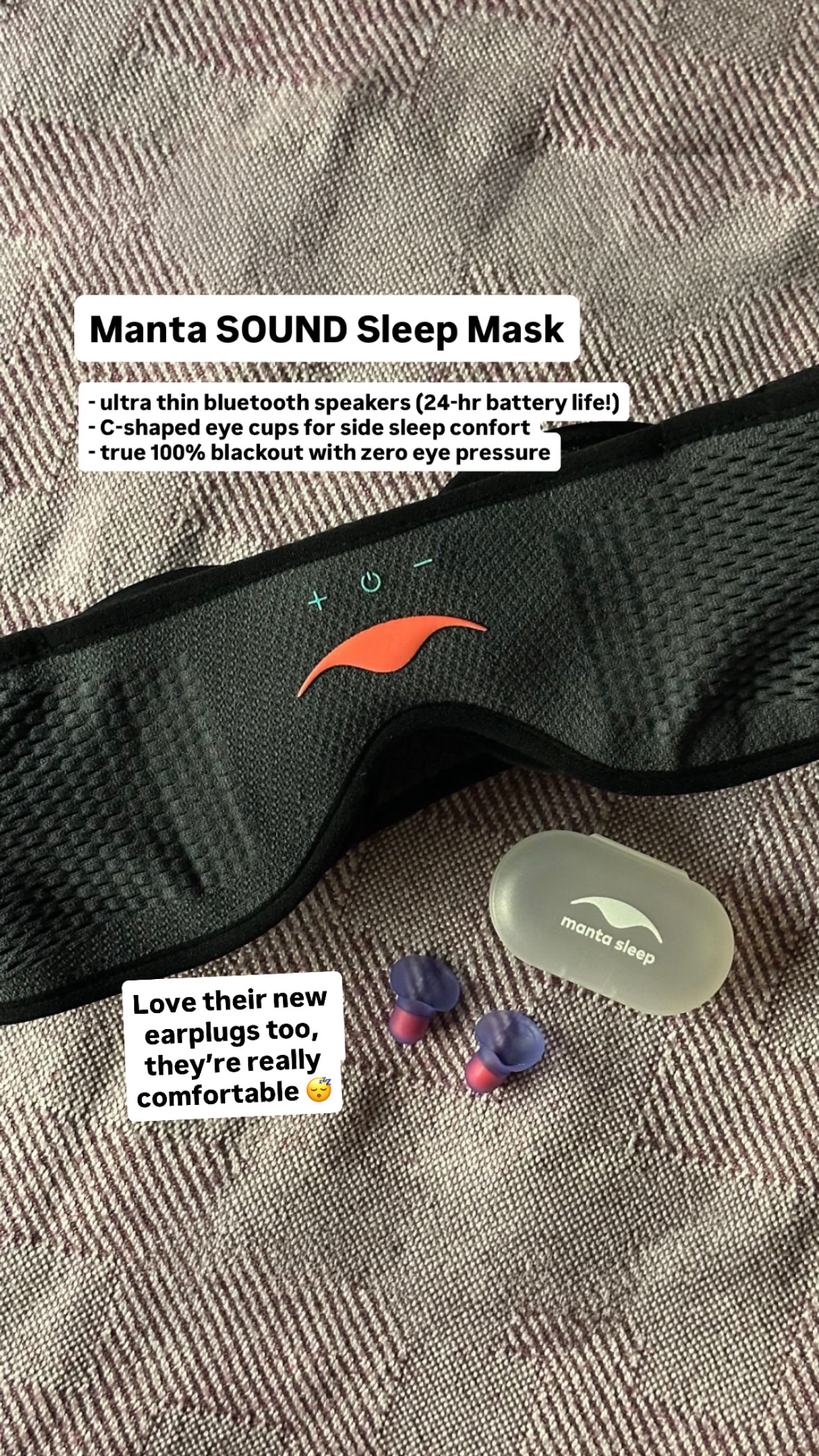 Manta Sleep Facebook ad