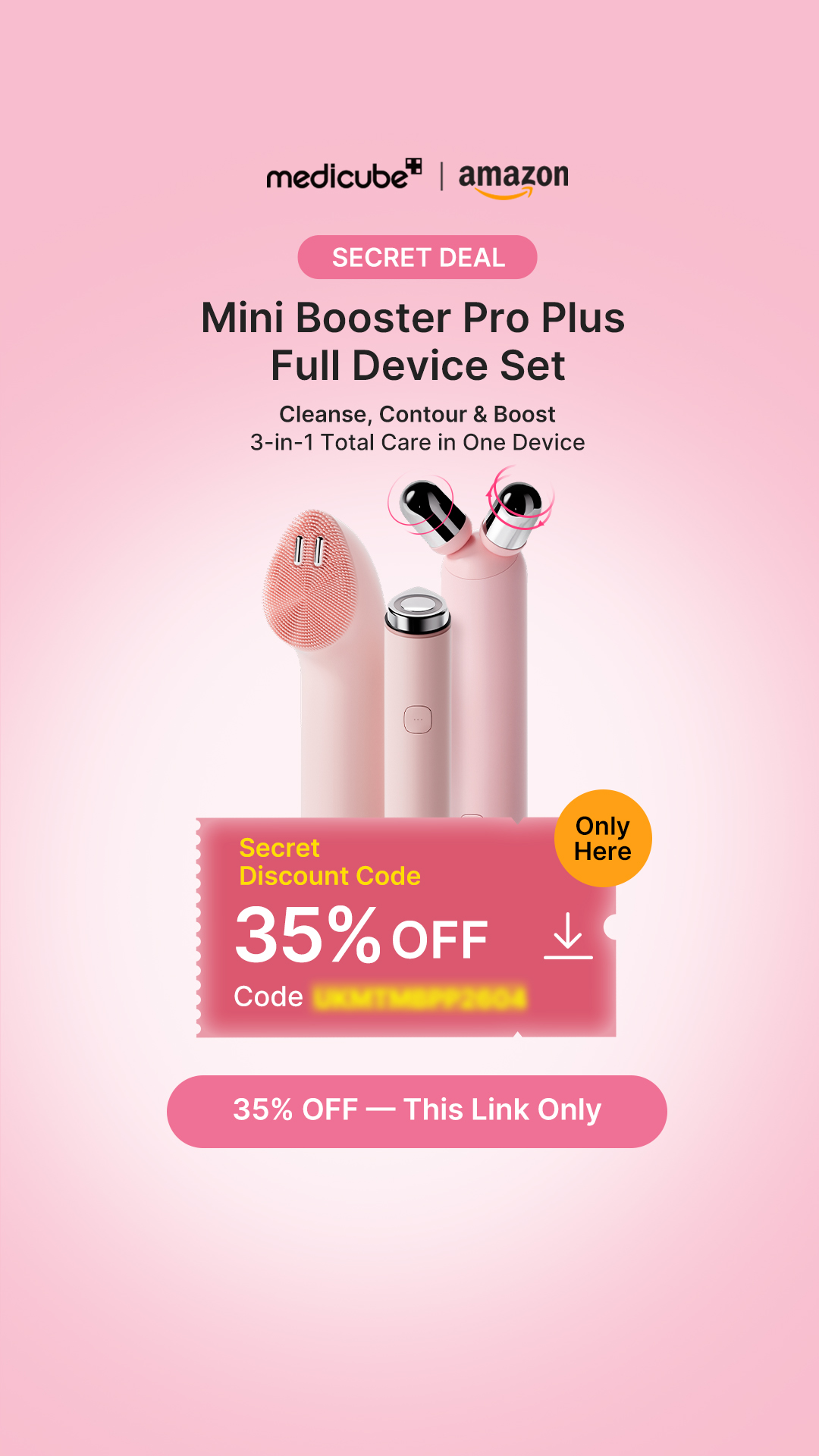 Medicube Facebook ad