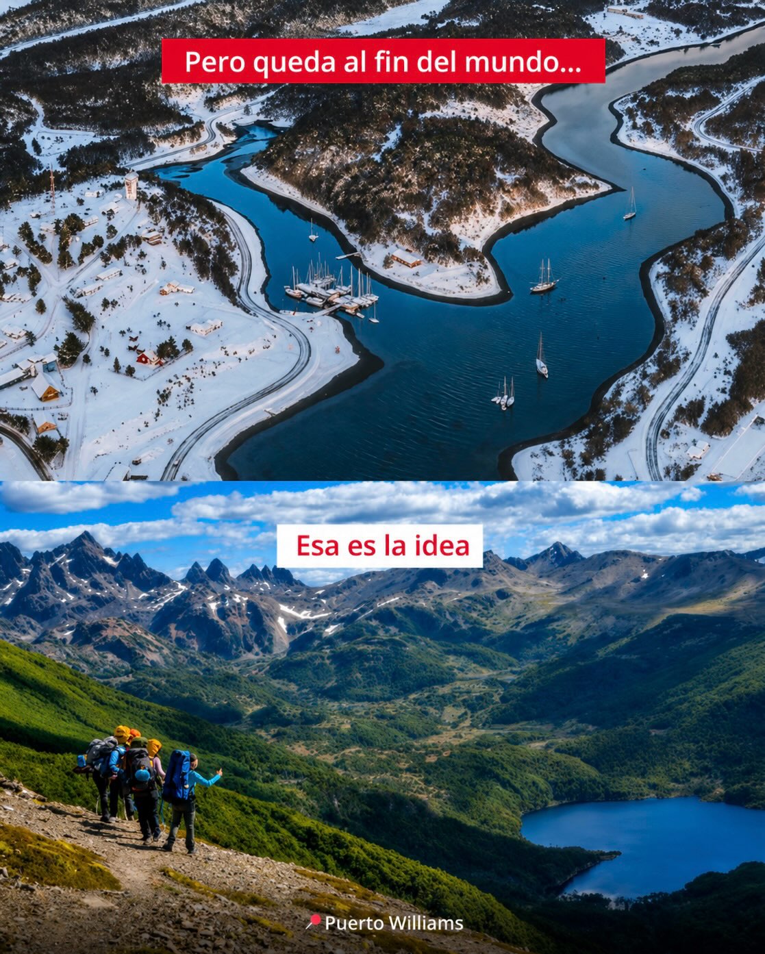 Chile Travel Facebook ad: En Chile, muchas veces lo mejor del viaje…