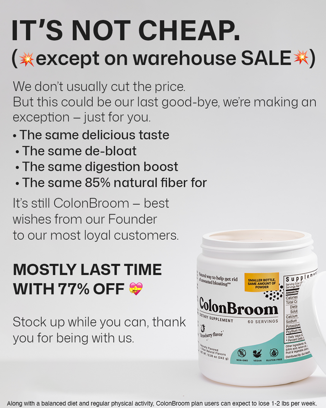 ColonBroom Facebook ad