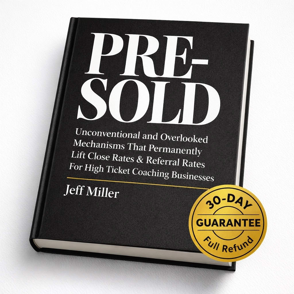 Jeff Miller - Online Business Coach Facebook ad