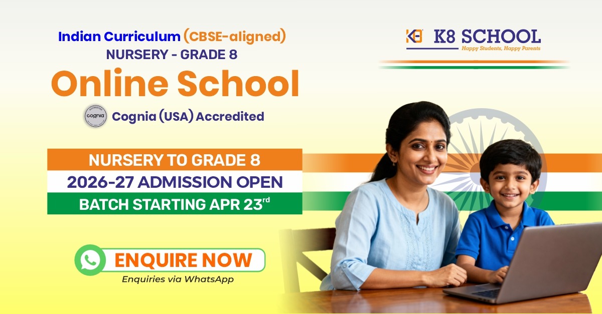 K8 School Facebook ad