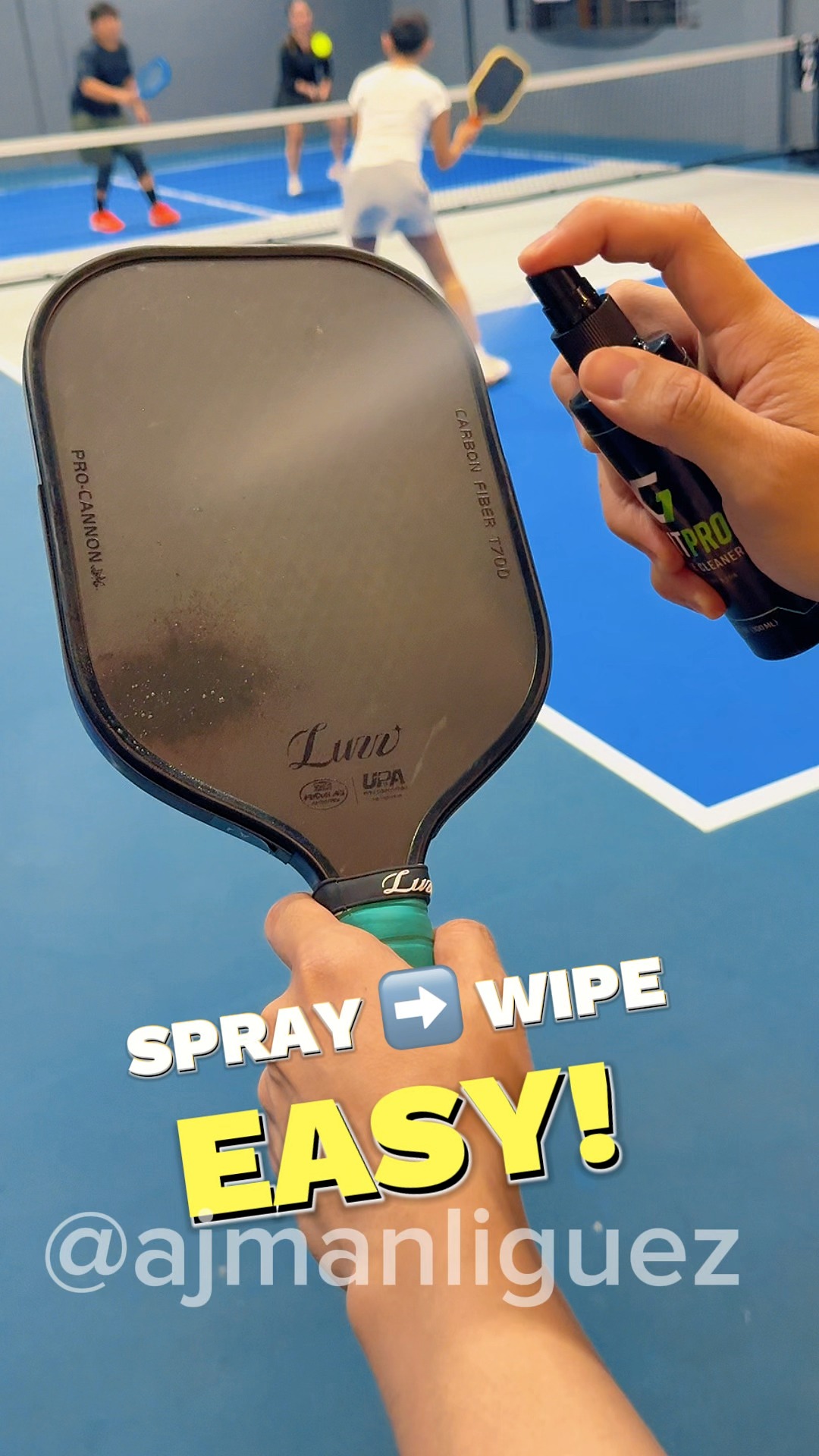 Shopee Facebook ad: Keep your paddle clean, fresh & game-ready!