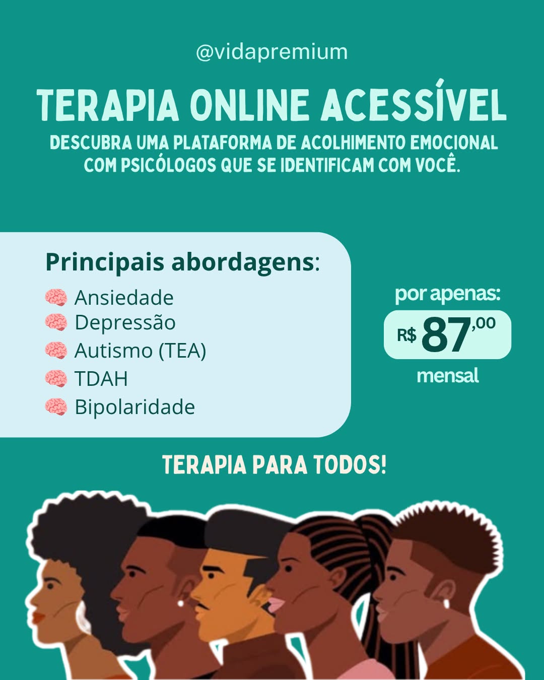Vida Premium Facebook ad