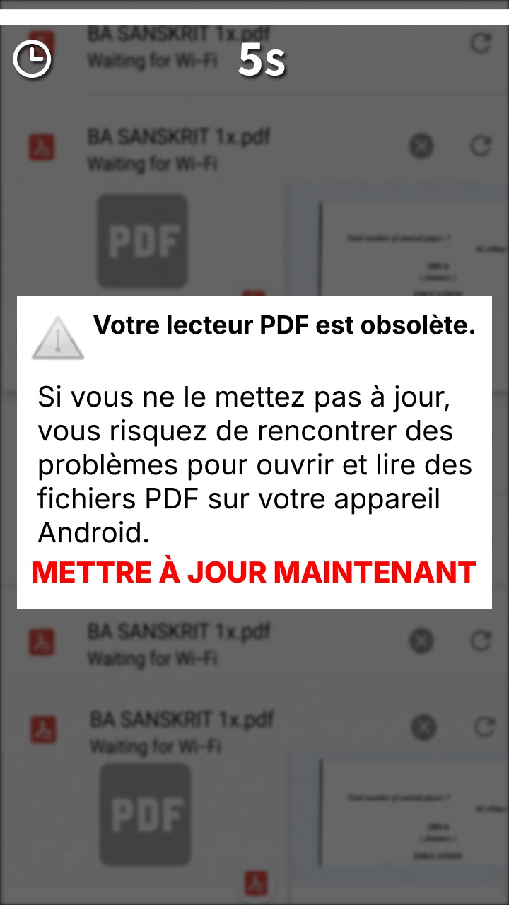 PDF Reader App: All PDF Viewer Facebook ad: Lecteur PDF Gratuit: Simple & Malin