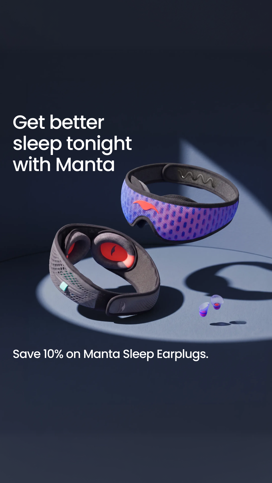 Manta Sleep Facebook ad