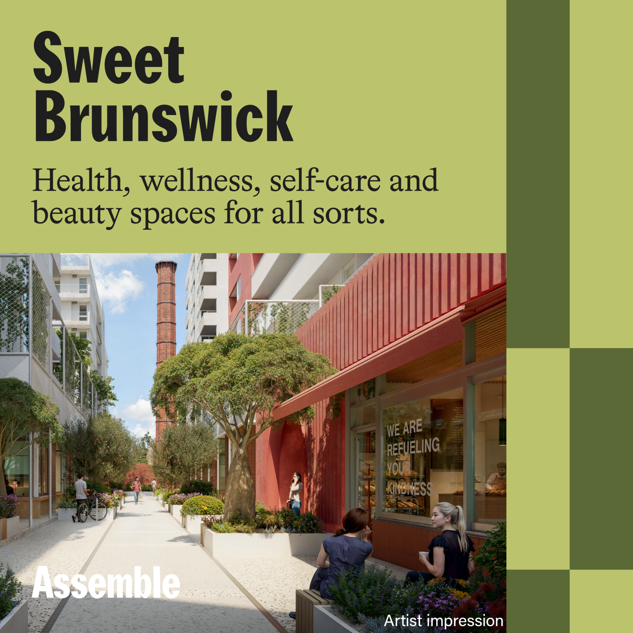 Assemble Facebook ad: 342 Victoria Street, Brunswick redefines the former…