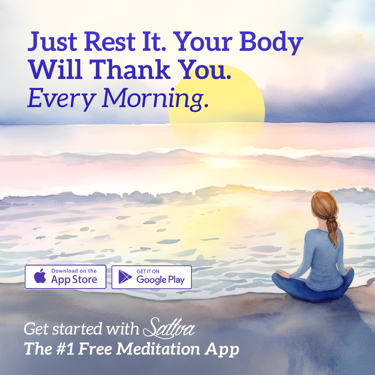 The Art of Living Facebook ad