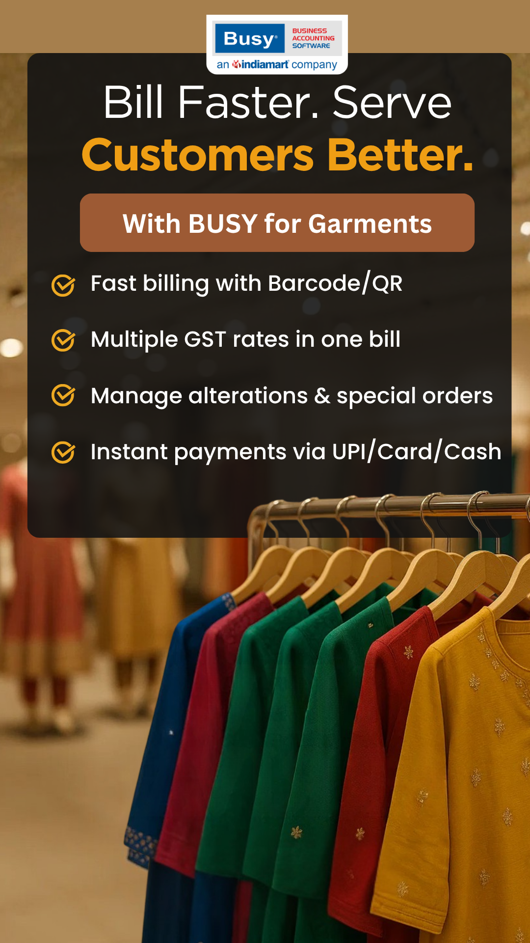 Busy Accounting Software Facebook ad