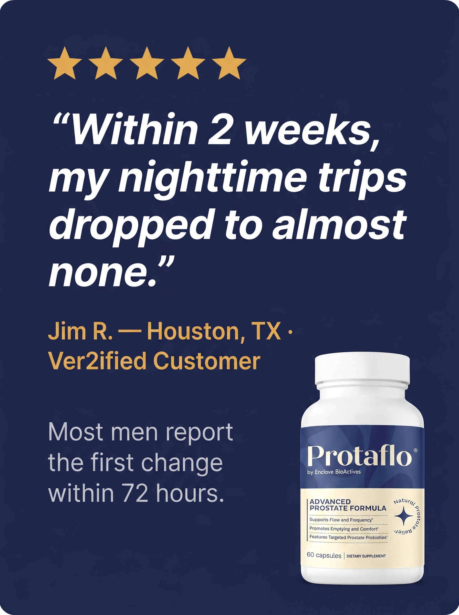 Protaflo Facebook ad
