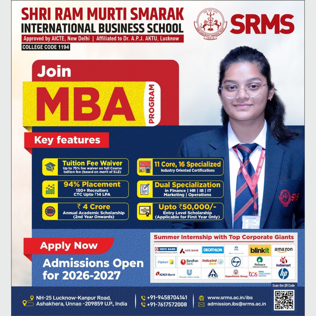 SRMS International Business School - SRMS IBS Facebook ad