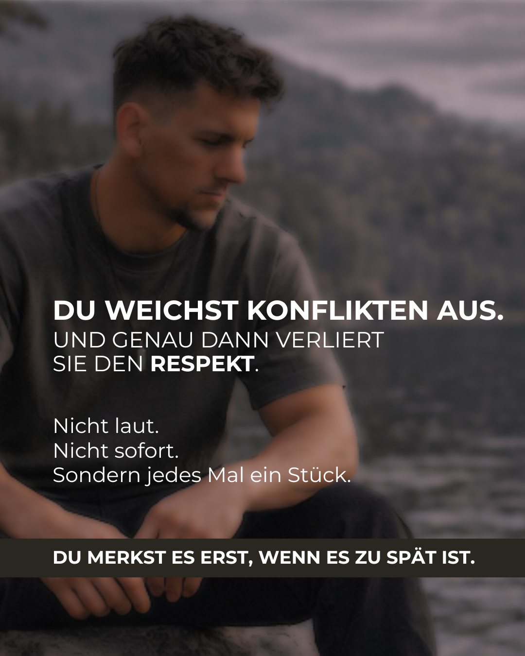 Robin on Purpose Facebook ad: Selbstführung im Kontakt