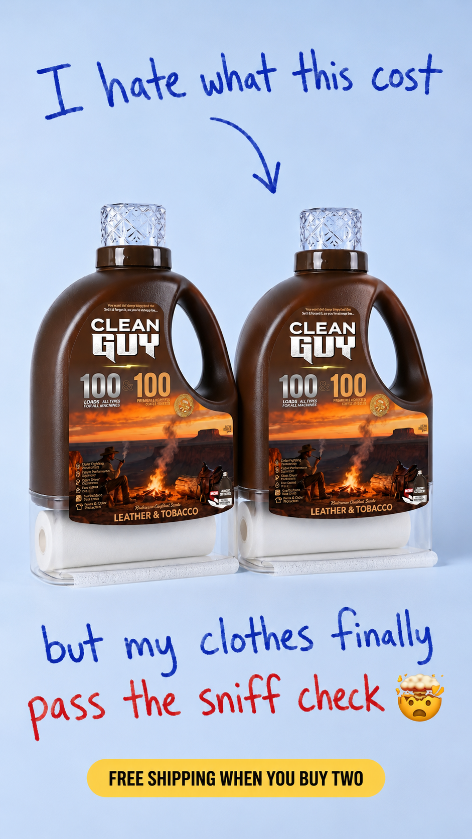 Clean Guy Facebook ad