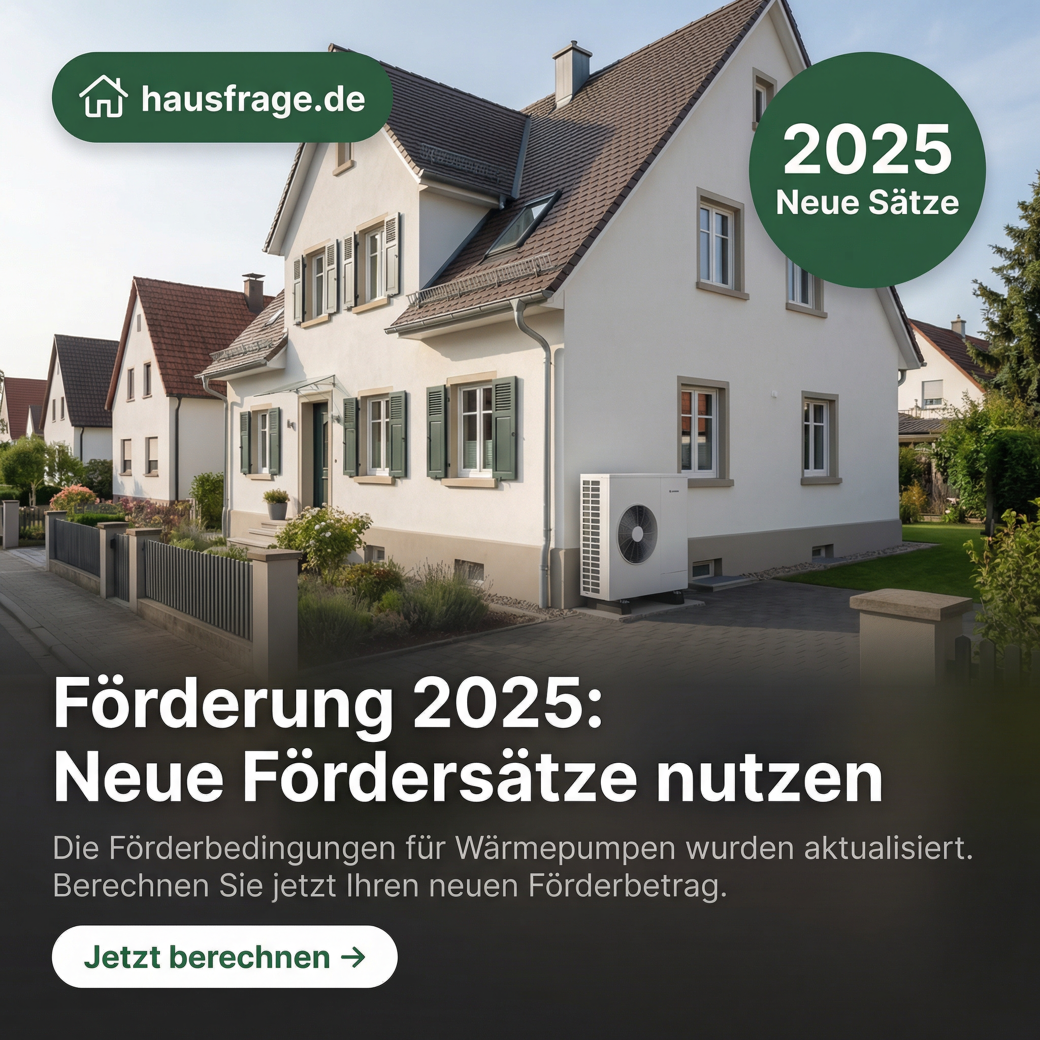 Hausfrage Facebook ad
