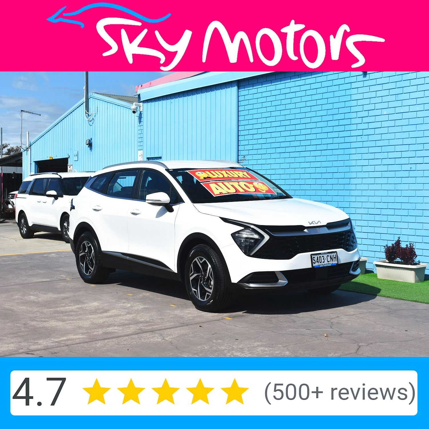 Sky Motors Adelaide Facebook ad
