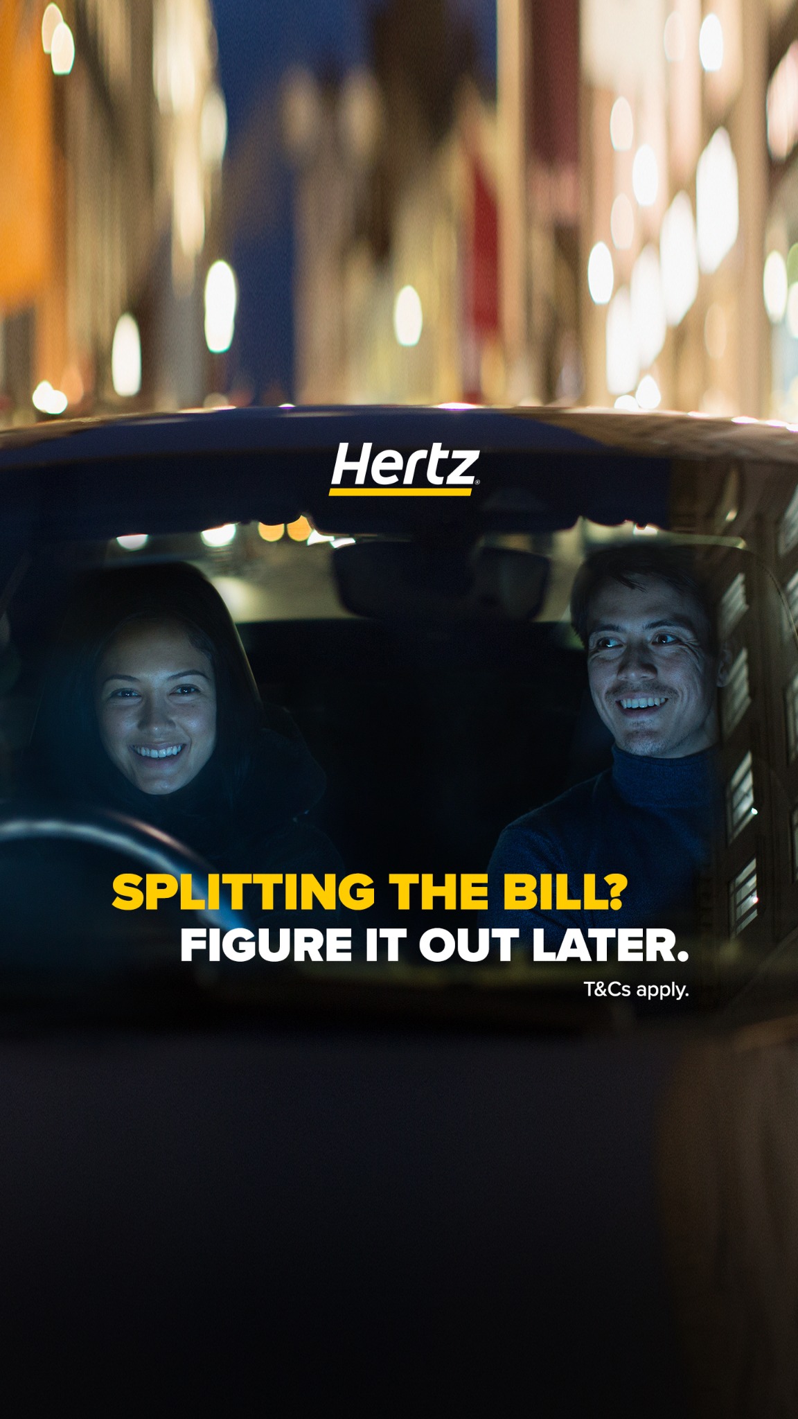 Hertz Facebook ad