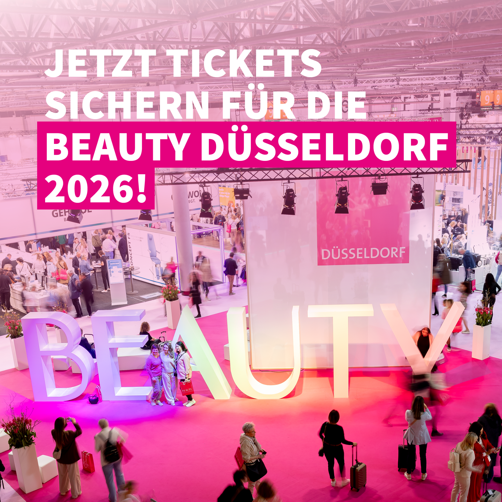 Beauty Düsseldorf Facebook ad: Noch kein Ticket für die BEAUTY 2026?