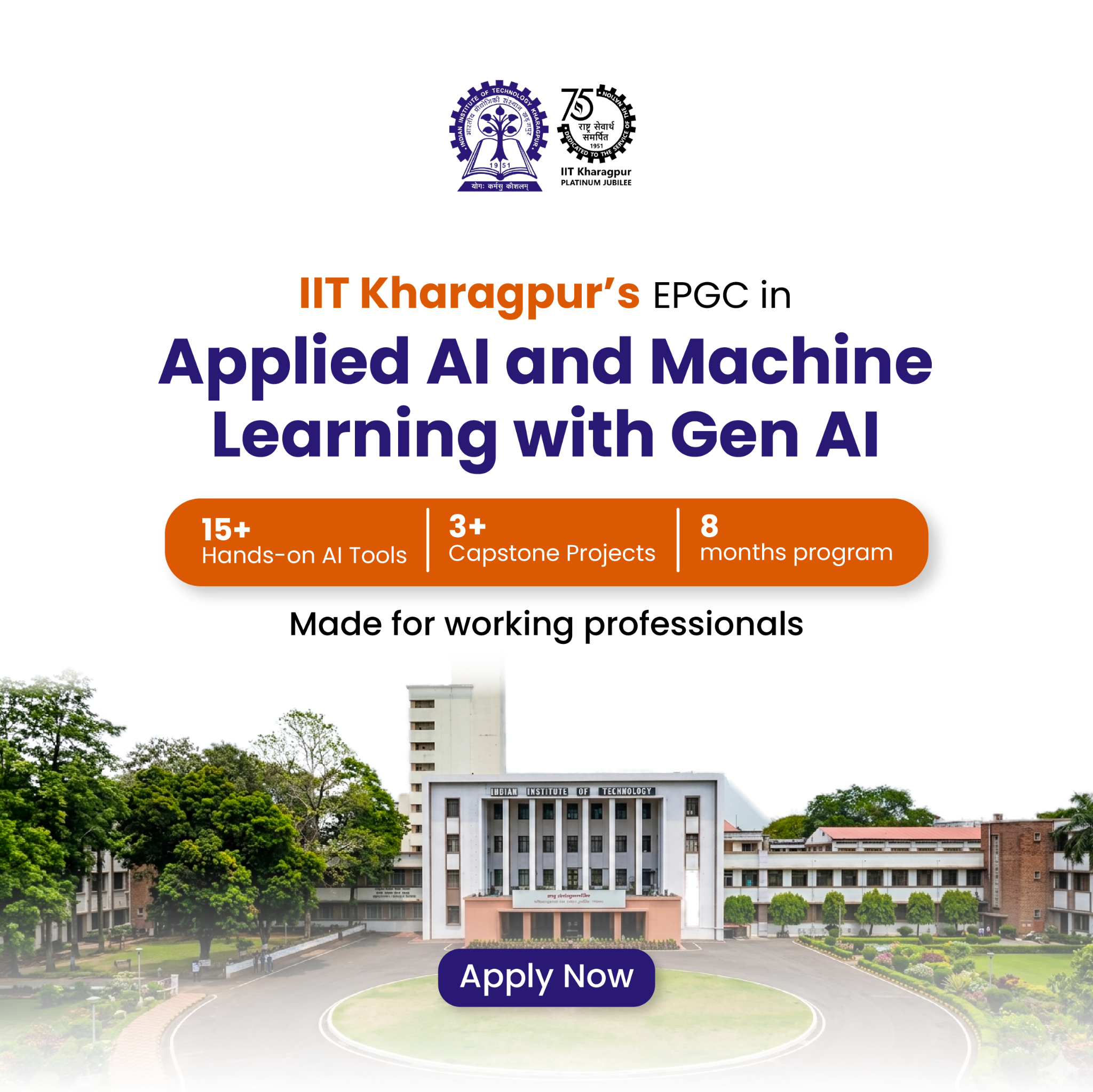 IIT KGP Online Facebook ad