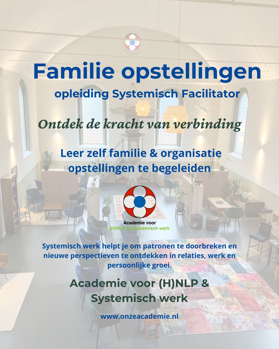 Academie voor HNLP en Systemisch werk- Klaassen & de Vries Facebook ad: Academie voor (H)NLP & Systemisch werk