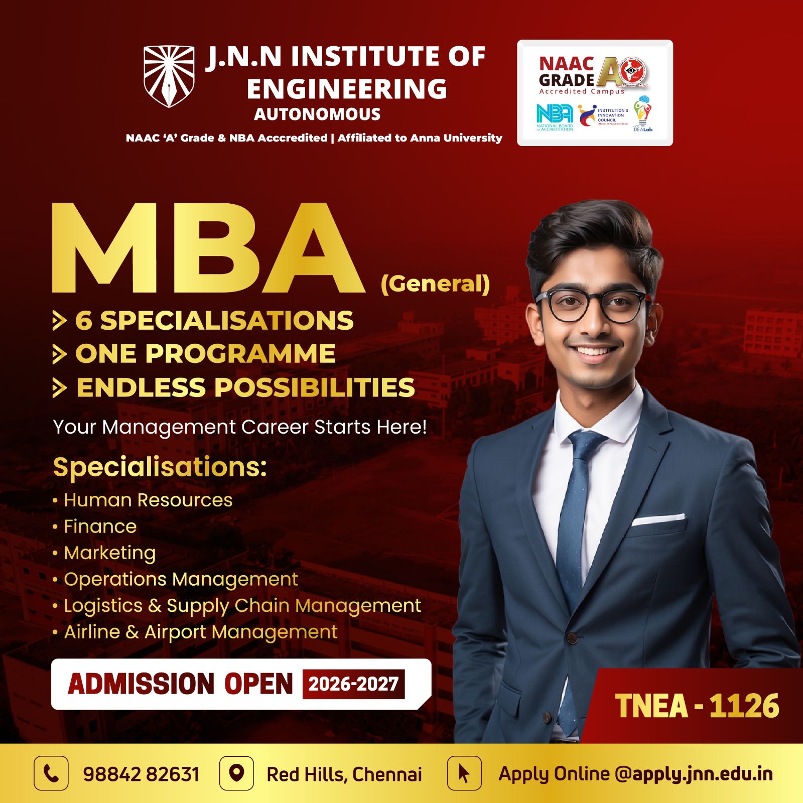 J.N.N Institute of Engineering Facebook ad