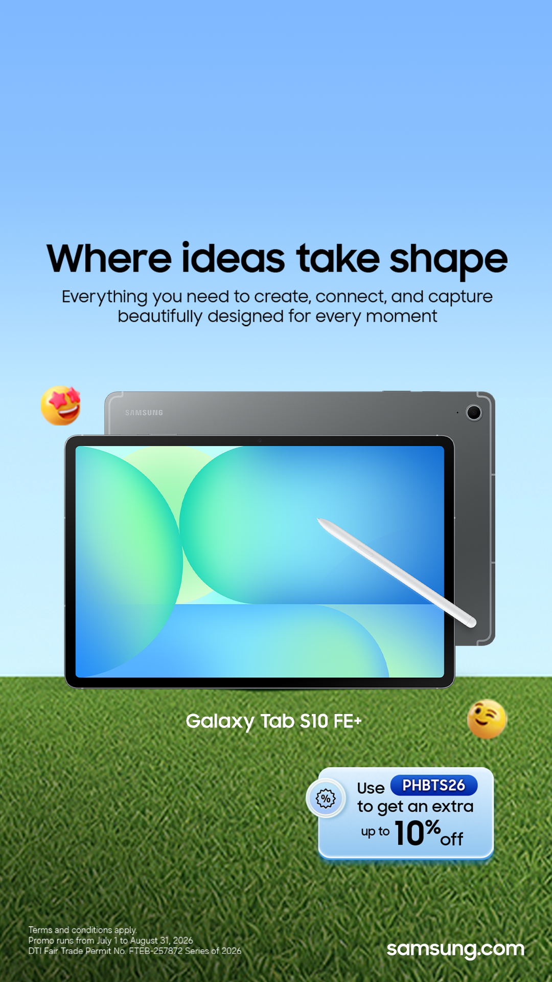 Samsung Facebook ad