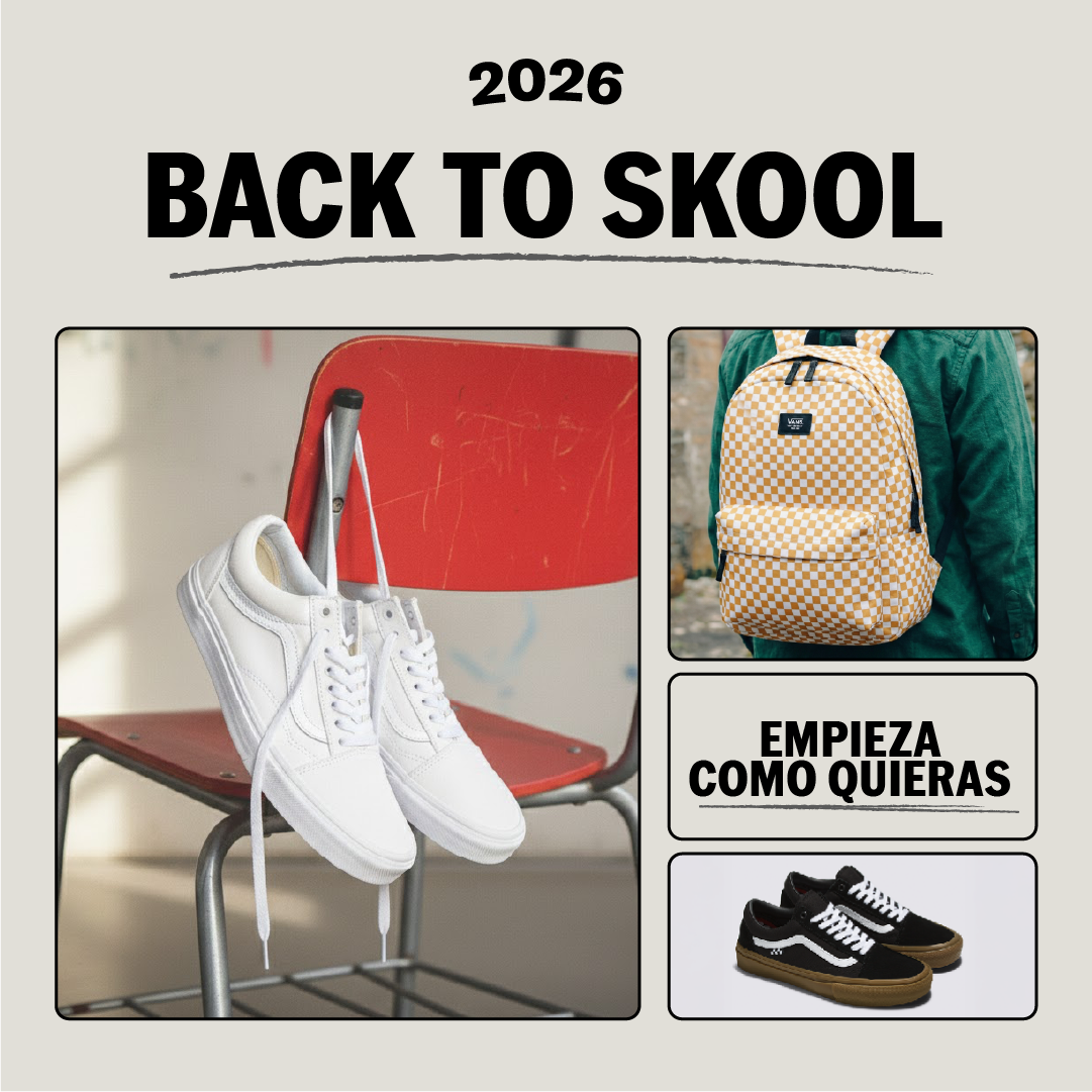Vans Panama Facebook ad: Back to School starts here