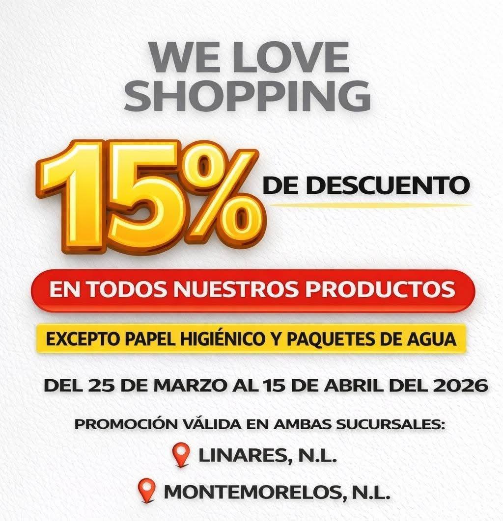 We Love Shopping Facebook ad