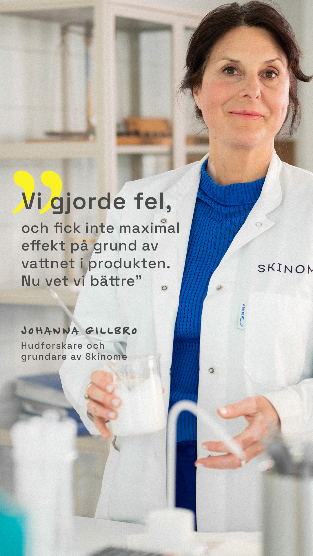 Skinome Facebook ad
