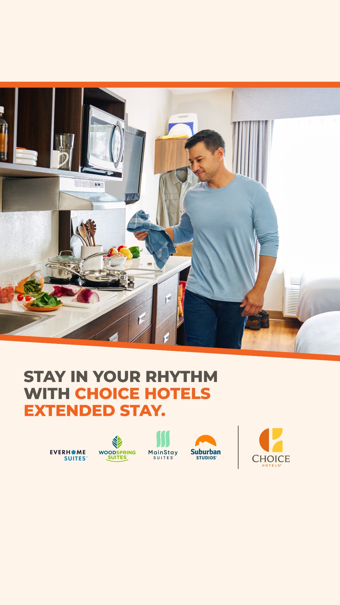 Choice Hotels Facebook ad
