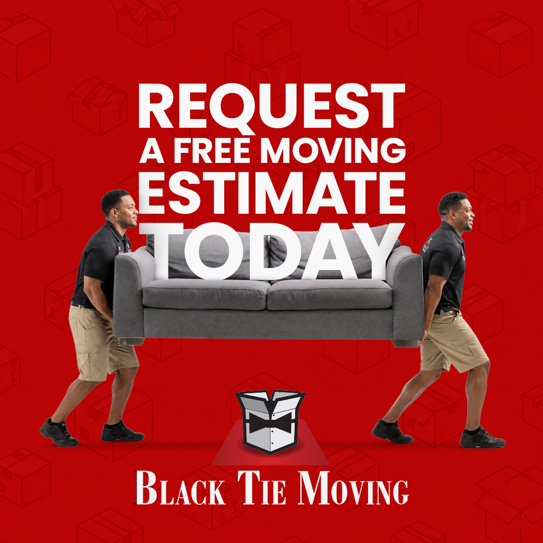 Black Tie Moving, Memphis TN Facebook ad: Get Your Free Quote