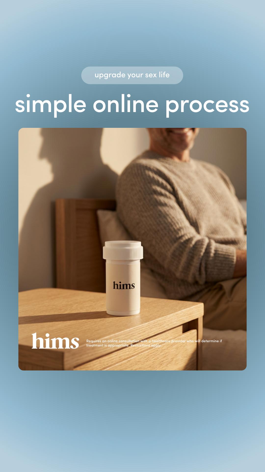hims Facebook ad