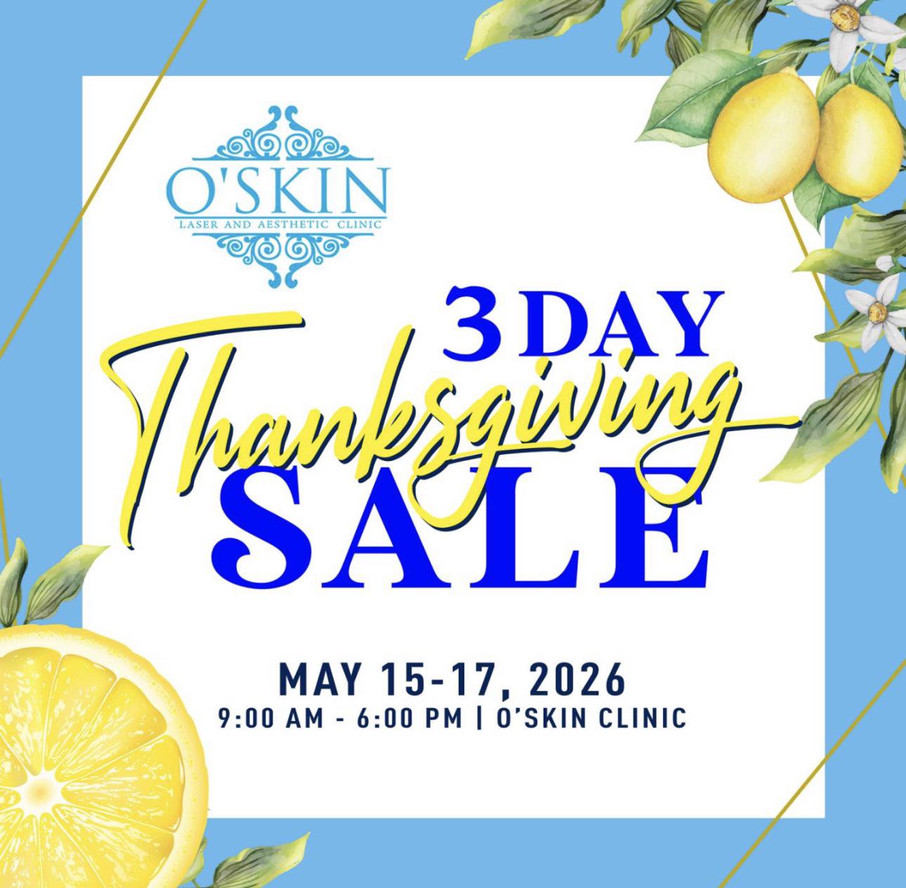 OSKIN Laser and Aesthetic Clinic Facebook ad