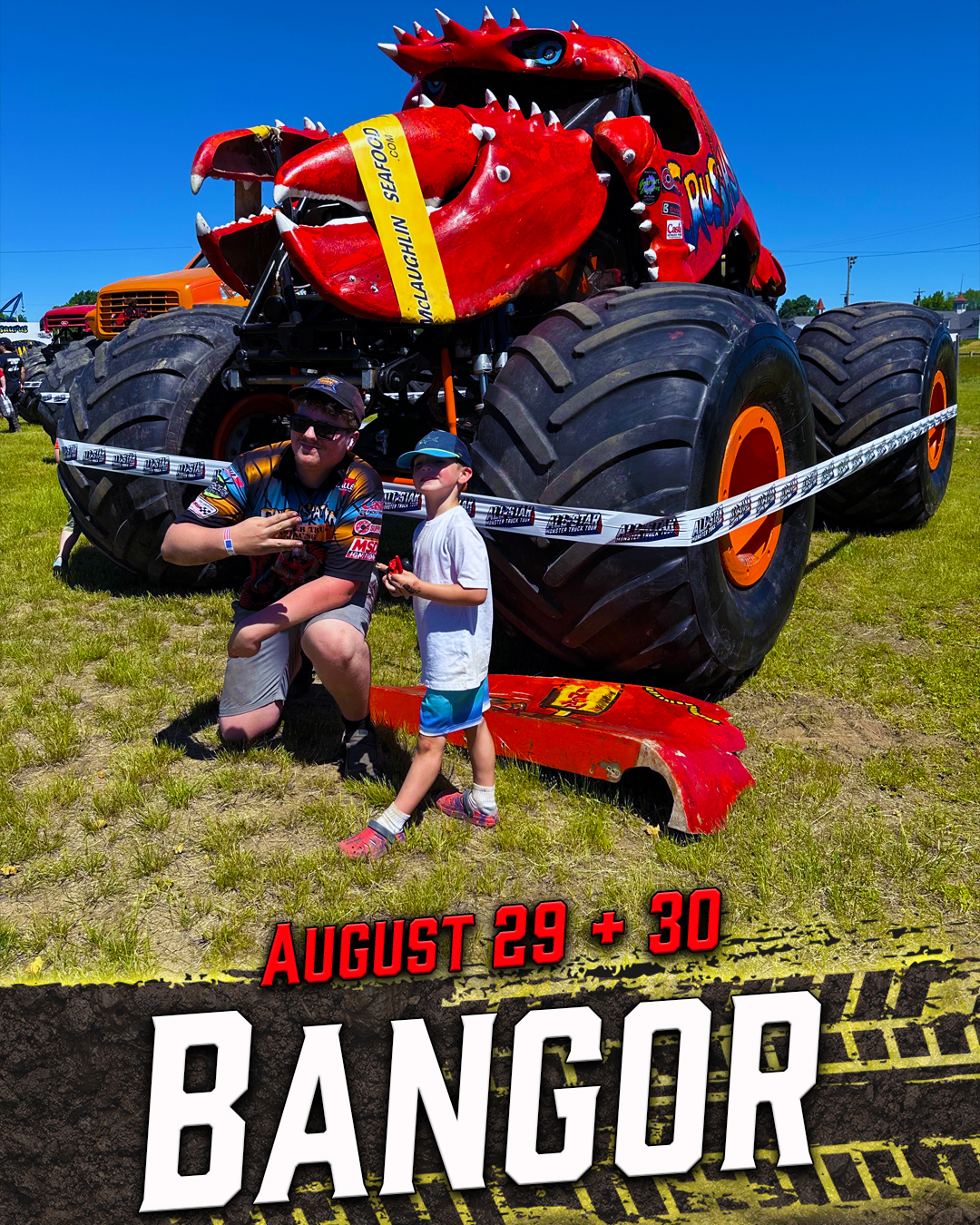 All Star Monster Truck Tour Facebook ad