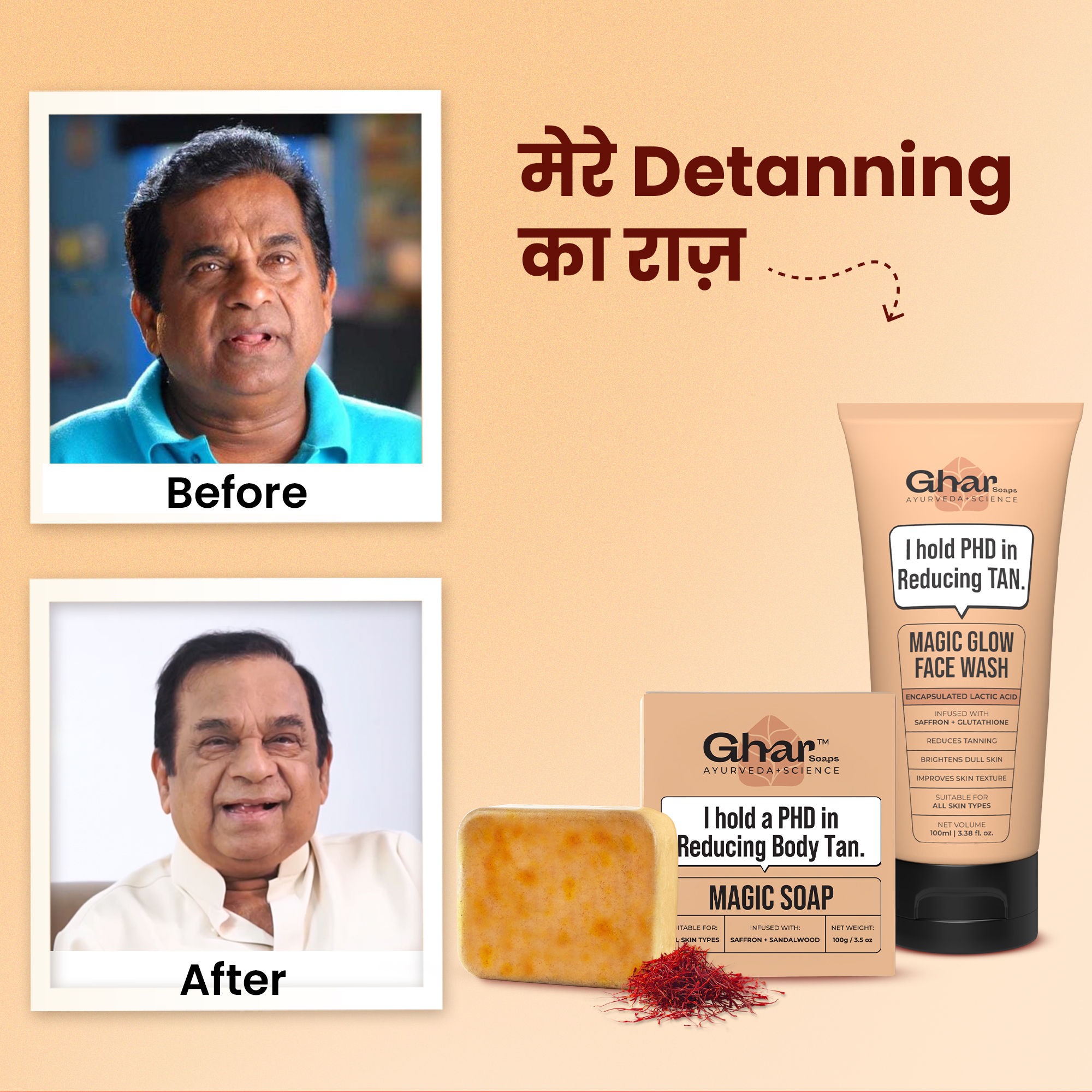 The Ghar Soaps Facebook ad