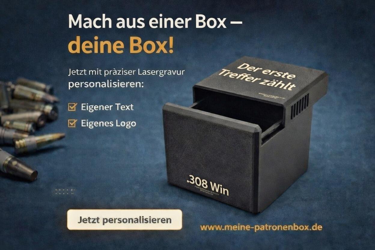 3D-Druck aus dem Westerwald Facebook ad: Mach aus einer Box, deine Box.