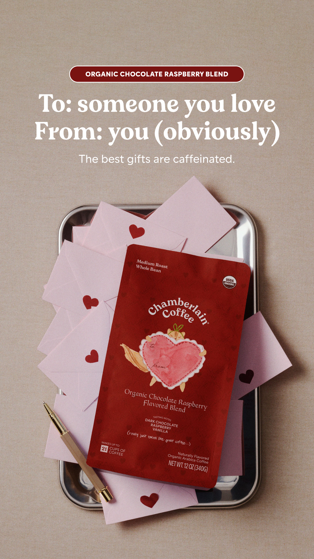 Chamberlain Coffee Facebook ad