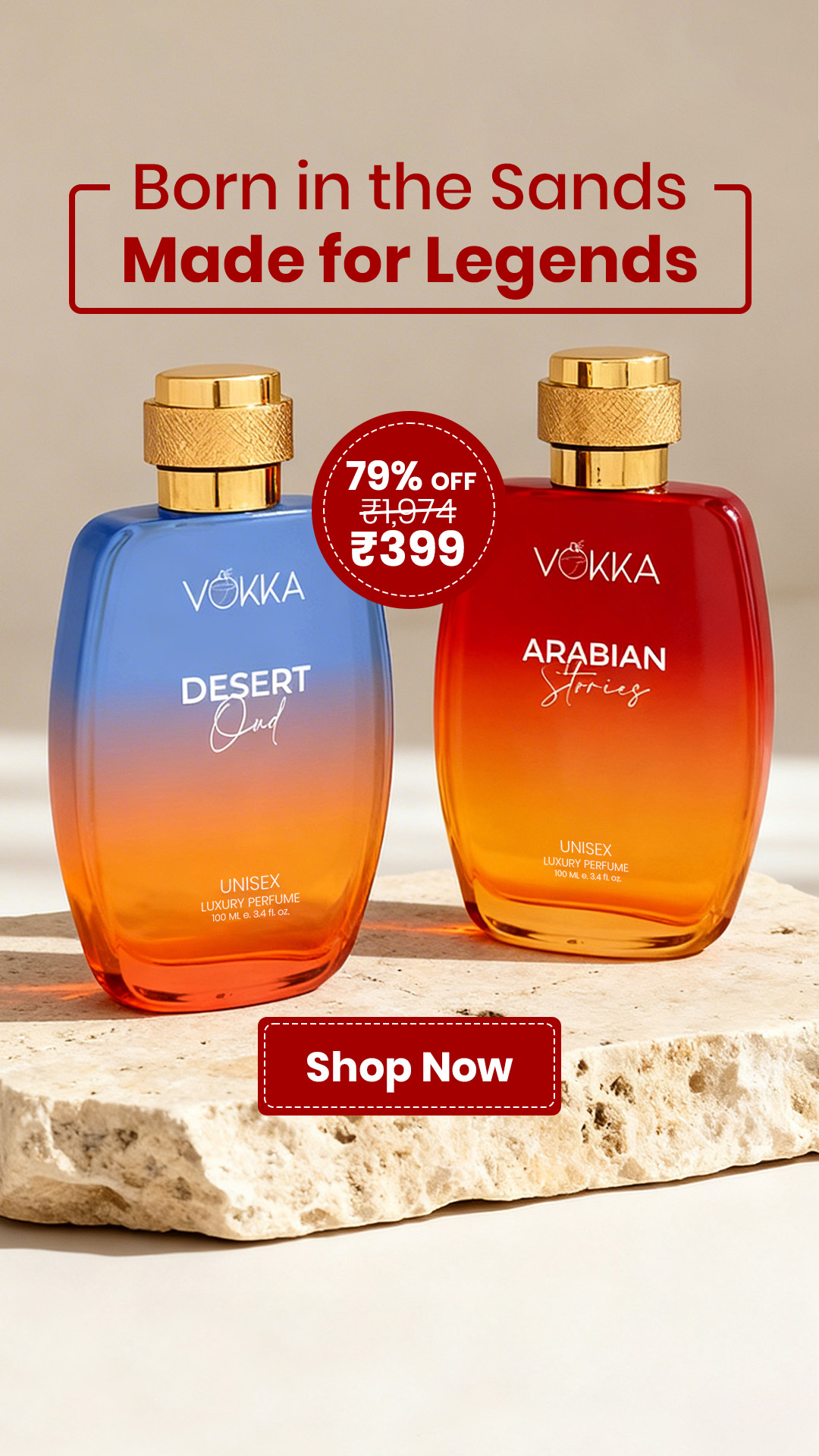 Vokka Perfumes Facebook ad