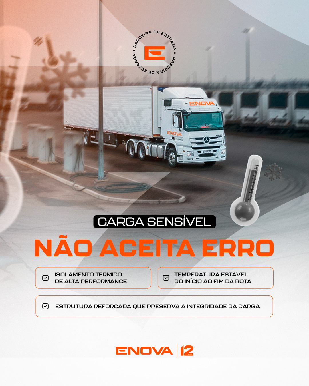 Enova Implementos Rodoviários Facebook ad: Conheça as nossas linhas de implementos - Produtos ENOVA