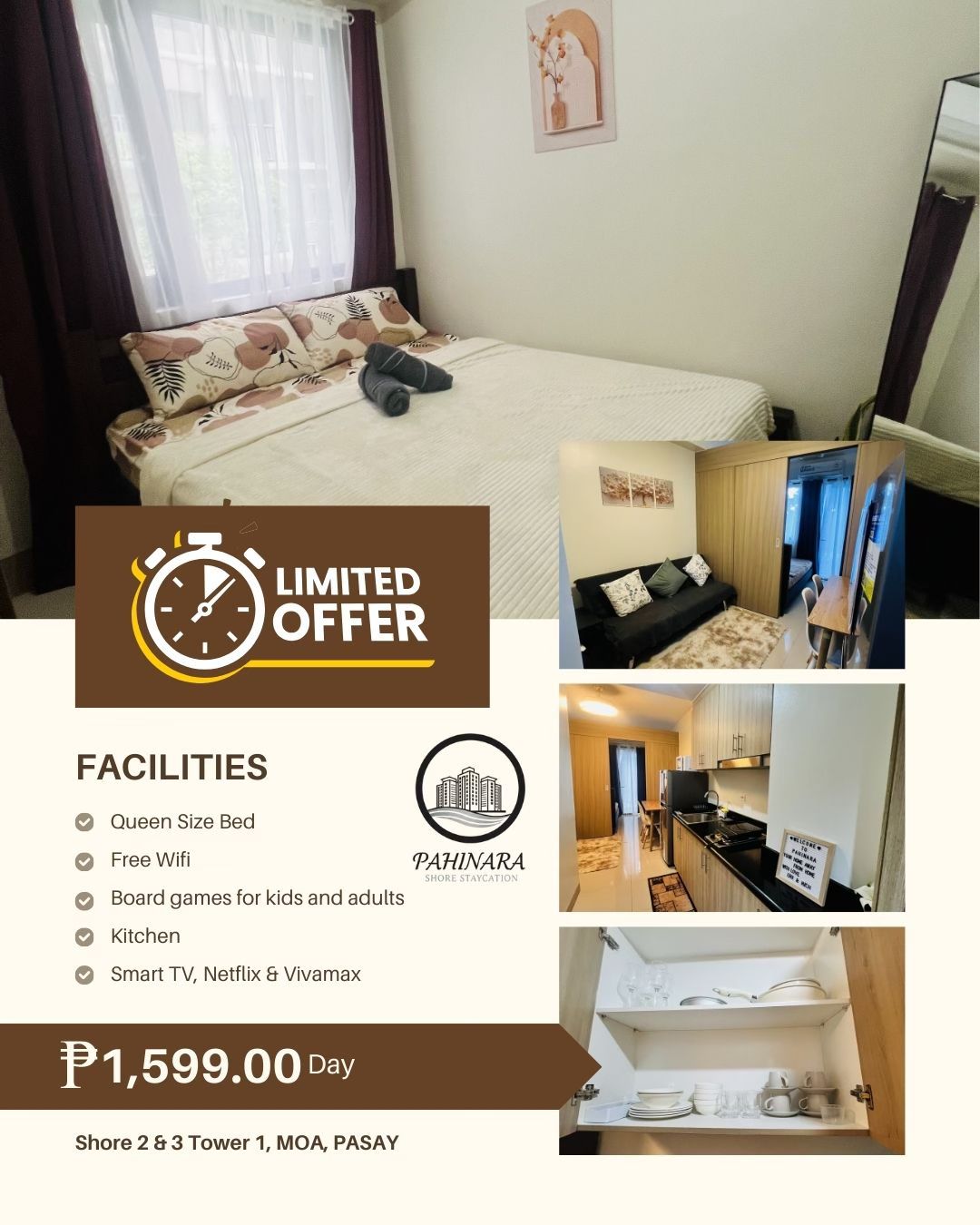 Pahinara - Shore Staycation Facebook ad