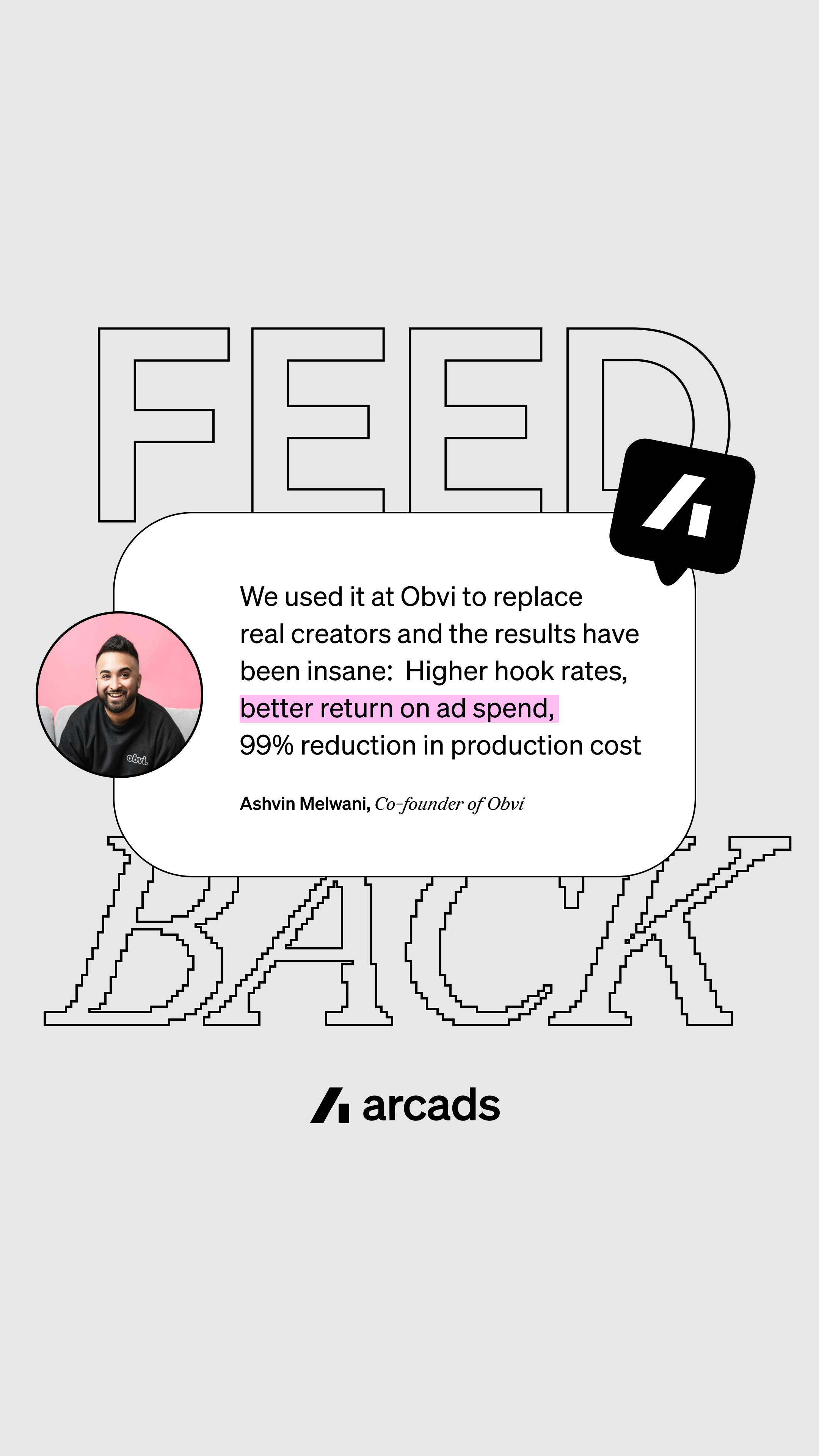 Arcads AI Facebook ad