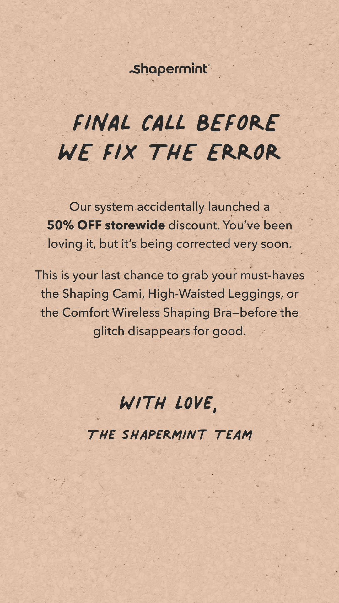 Shapermint Facebook ad