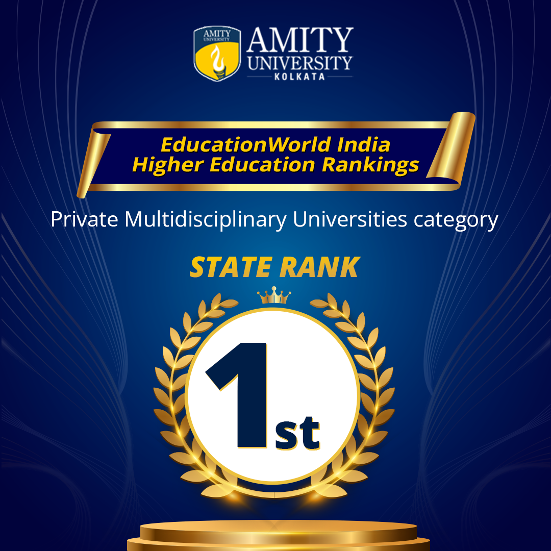 Amity_Kolkata Facebook ad: Leading the State in Multidisciplinary Education