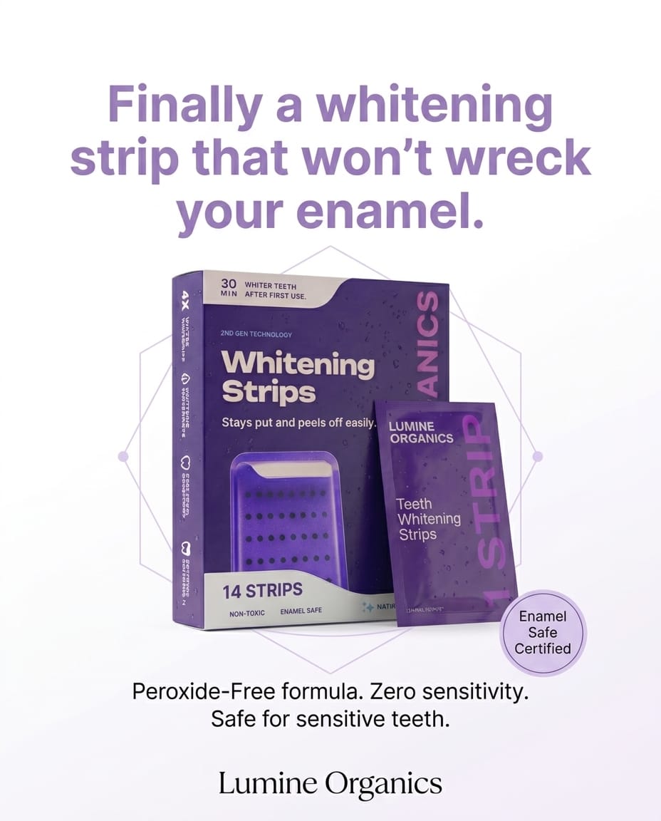 Lumine Organics Facebook ad
