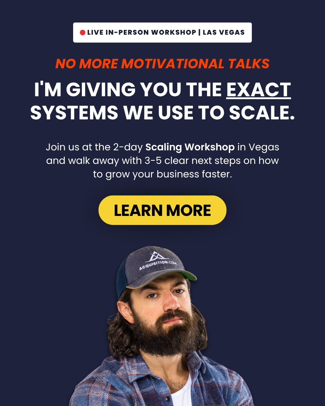 Alex Hormozi Facebook ad