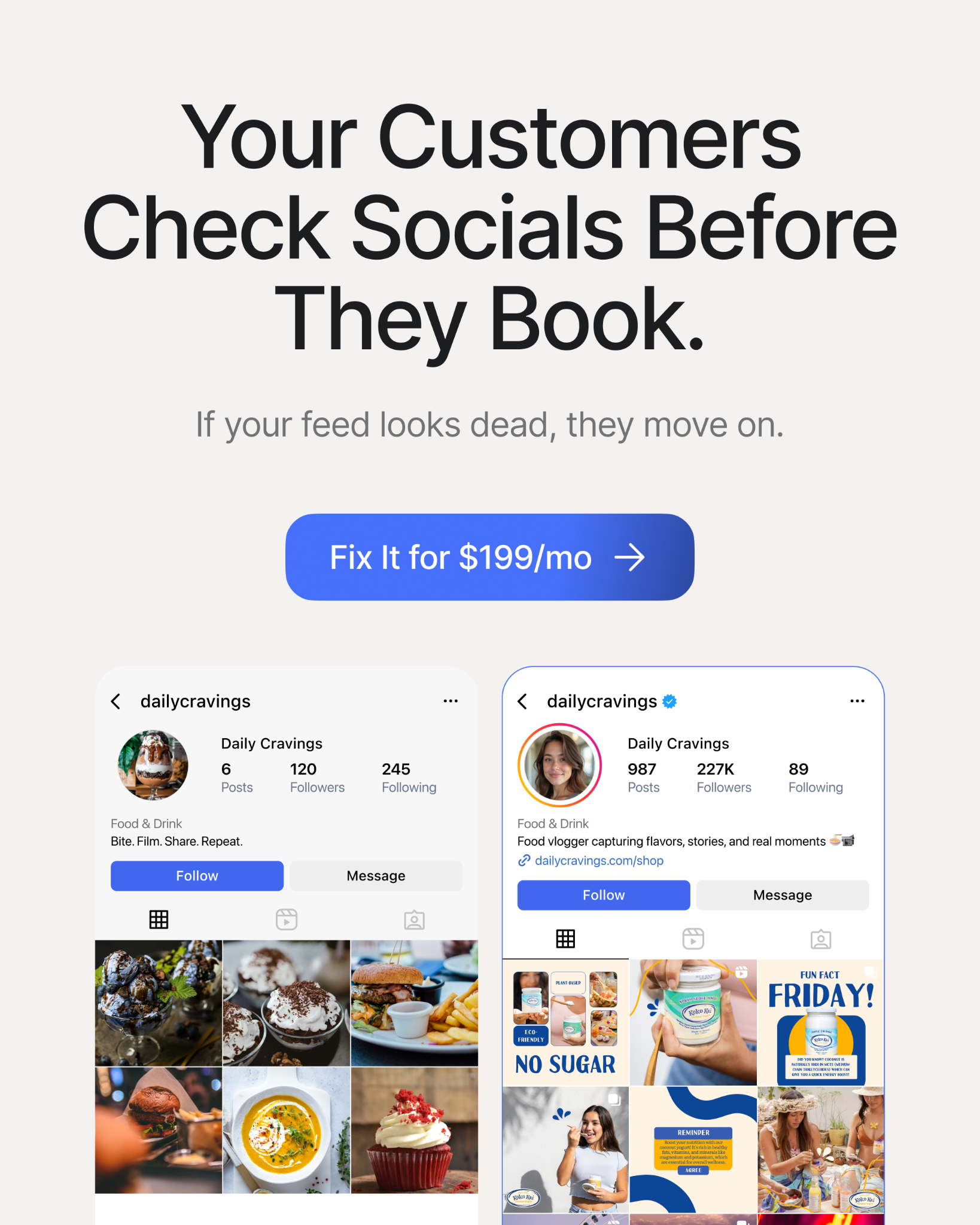 Feedbird Facebook ad