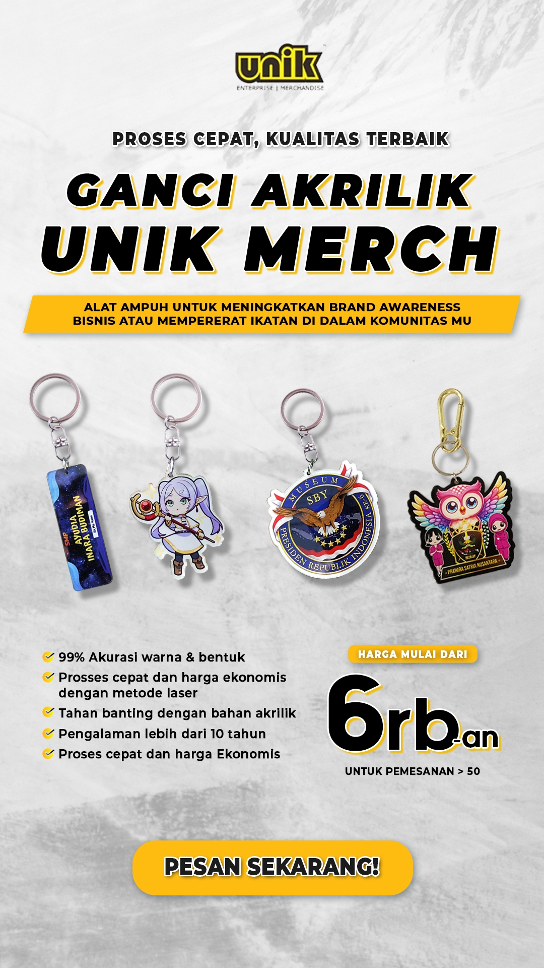 Unik Enterprise Merchandise Facebook ad from Jan 29, 2026