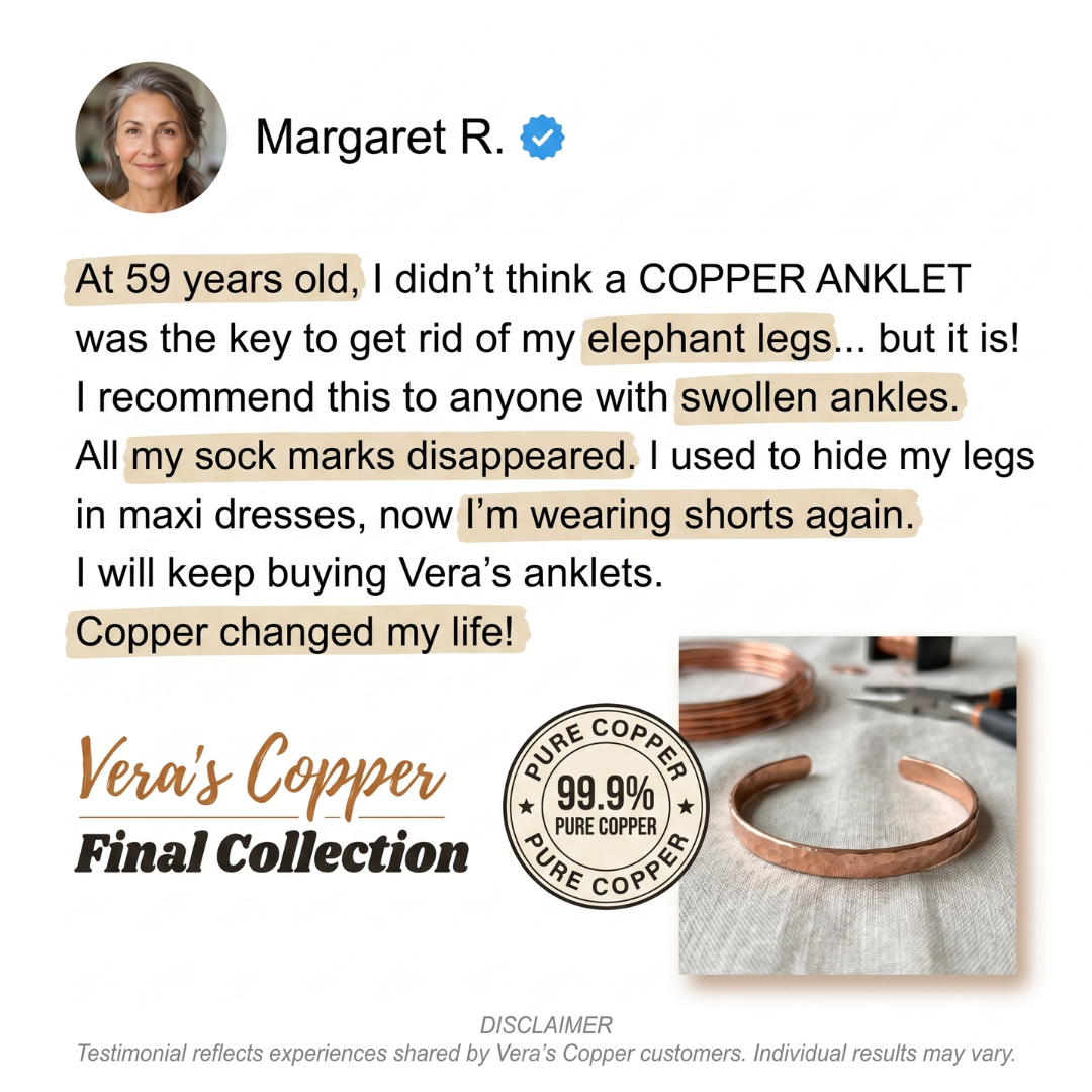 Vera’s Copper Jewelry Facebook ad